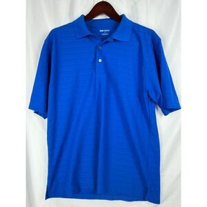 Top‎ Flite Golf Polo Shirt Mens Large Blue Performance Athletic Casual